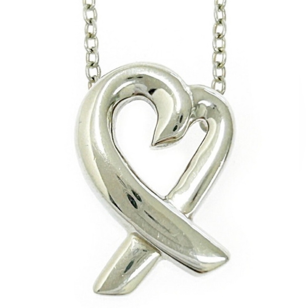 Tiffany & Co Paloma Picasso® Loving Heart Pendant Sterling Silver with COA